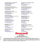 Предварительный просмотр 168 страницы Honeywell HD4VC4HR User Manual