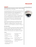 Honeywell HD51P Specifications preview