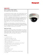 Honeywell HD51PX Specifications предпросмотр