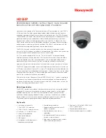 Honeywell HD55IP Brochure & Specs предпросмотр