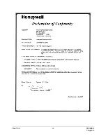 Preview for 4 page of Honeywell HD6 Series Installation Manual