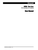 Preview for 1 page of Honeywell HD6 Series User Manual