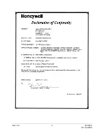 Preview for 4 page of Honeywell HD6 Series User Manual