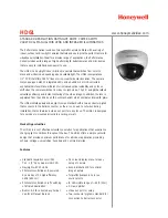 Предварительный просмотр 1 страницы Honeywell HD61 Series Brochure & Specs