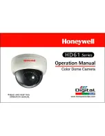 Honeywell HD61 Series Operation Manual preview