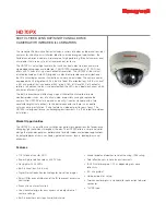 Honeywell HD70PX Specifications предпросмотр