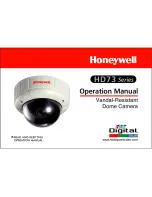 Honeywell HD73 Series Operation Manual предпросмотр