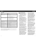 Preview for 6 page of Honeywell HDE020E Operating Instructions Manual