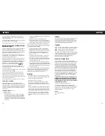 Preview for 35 page of Honeywell HDE020E Operating Instructions Manual