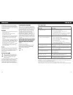 Preview for 38 page of Honeywell HDE020E Operating Instructions Manual