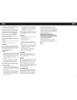 Preview for 40 page of Honeywell HDE020E Operating Instructions Manual