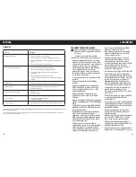 Preview for 57 page of Honeywell HDE020E Operating Instructions Manual