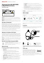 Honeywell HDP302DQI Quick Start Manual предпросмотр