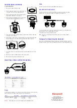 Предварительный просмотр 2 страницы Honeywell HDT Quick Installation Manual