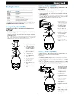 Предварительный просмотр 2 страницы Honeywell HDZ302LIK Quick Installation Manual