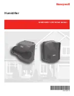 Honeywell HE100A1000 Homeowners Operating Manual preview