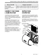 Предварительный просмотр 15 страницы Honeywell HE220A Owner'S Manual