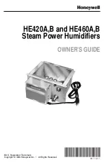 Honeywell HE420A Owner'S Manual preview