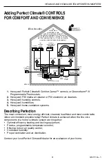 Предварительный просмотр 9 страницы Honeywell HE420A Owner'S Manual