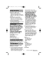 Предварительный просмотр 4 страницы Honeywell hepaclean HHT-011 series Safety Instructions