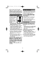 Предварительный просмотр 13 страницы Honeywell hepaclean HHT-011 series Safety Instructions