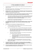 Preview for 3 page of Honeywell HERMetic GTN Chem Operation And Service Manual