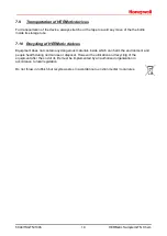 Preview for 19 page of Honeywell HERMetic GTN Chem Operation And Service Manual