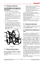 Предварительный просмотр 44 страницы Honeywell HERMetic UTImeter Gtex Chem IIC Operation And Service Manual