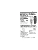 Предварительный просмотр 10 страницы Honeywell HEV615 Instruction Manual