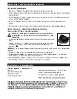 Предварительный просмотр 13 страницы Honeywell HF-910 Series TURBO FORCE Owner'S Manual