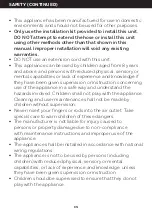 Preview for 4 page of Honeywell HF08CESVWK User Manual