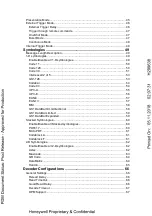 Preview for 3 page of Honeywell HF800 Series Reference Manual