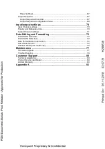 Preview for 4 page of Honeywell HF800 Series Reference Manual