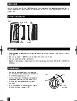 Предварительный просмотр 8 страницы Honeywell HFD100 - Tower Air Purifier Instructions Manual