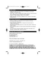 Предварительный просмотр 7 страницы Honeywell HFT-114B Series Owner'S Manual