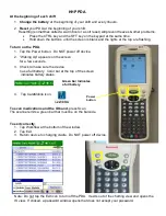 Preview for 1 page of Honeywell HHP Quick Start Manual