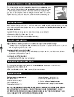 Preview for 5 page of Honeywell HHT-080 - Consumer Products - Room Air Purifier Important Safety Instructions Manual