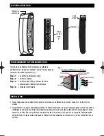 Preview for 8 page of Honeywell HHT-080 - Consumer Products - Room Air Purifier Important Safety Instructions Manual