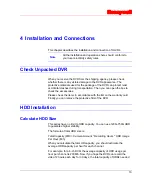 Preview for 25 page of Honeywell HLVR4 User Manual