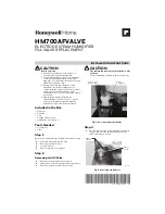 Honeywell HM700AFVALVE Quick Start Manual preview