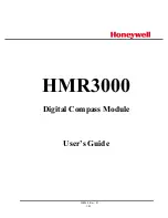 Preview for 1 page of Honeywell hmr3000 TruePoint User Manual