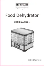 Предварительный просмотр 1 страницы Honeywell HMW-FD996 User Manual