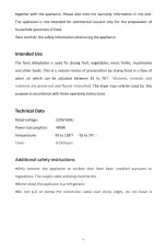 Предварительный просмотр 4 страницы Honeywell HMW-FD996 User Manual