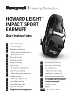 Honeywell HOWARD LEIGHT IMPACT SPORT 030942-H5 User Instructions preview