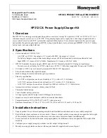 Preview for 1 page of Honeywell HP312CX Installation Instructions