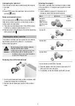 Предварительный просмотр 5 страницы Honeywell HR92 User Manual