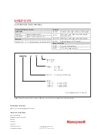 Предварительный просмотр 4 страницы Honeywell HREP DVR Brochure & Specs