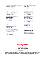 Предварительный просмотр 152 страницы Honeywell HRHH1081 User Manual