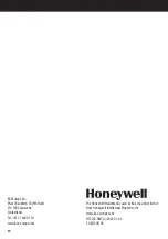 Предварительный просмотр 50 страницы Honeywell HS-216E Operation Instructions Manual