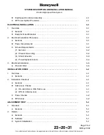 Preview for 17 page of Honeywell HS-600 Description And Installation Manual